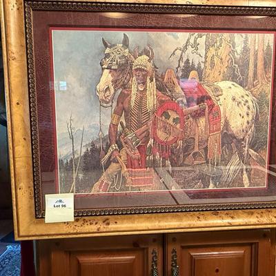 Sale Photo Thumbnail #275: #870/900 A. Frieberg signed & numbered Native Art
