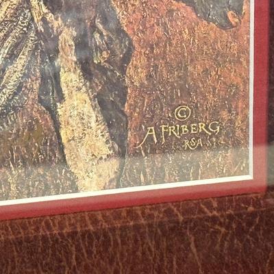 Sale Photo Thumbnail #276: #870/900 A. Frieberg signed & numbered Native Art