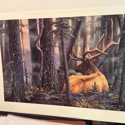 Sale Photo Thumbnail #359: Signed Leon Parson signed & numbered Print as shown