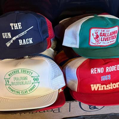 Sale Photo Thumbnail #373: various Baseball type ball caps / hats