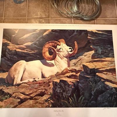 Sale Photo Thumbnail #396: signed & numbered Leon Parson print as shown.
Limited Edition 180 / 750