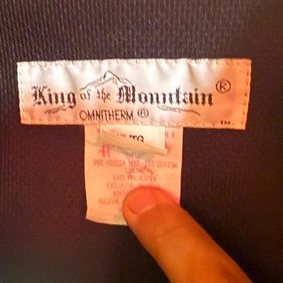 Sale Photo Thumbnail #434: XL nice King of the Mountain zip-up Wool Coat