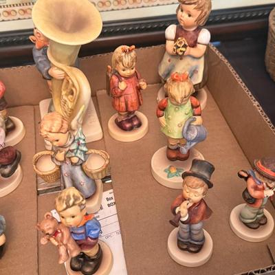 Sale Photo Thumbnail #443: all of these different sized Hummel figurines as shown