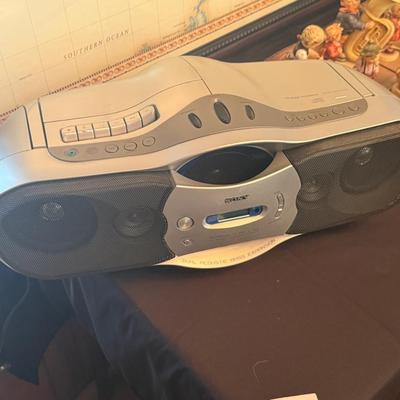 Sale Photo Thumbnail #445: Brand New Sony CD Radio Cassette recorder w/remote