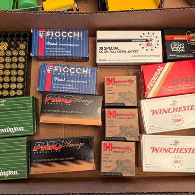 Sale Photo Thumbnail #493: All boxes of full assorted Ammo as shown