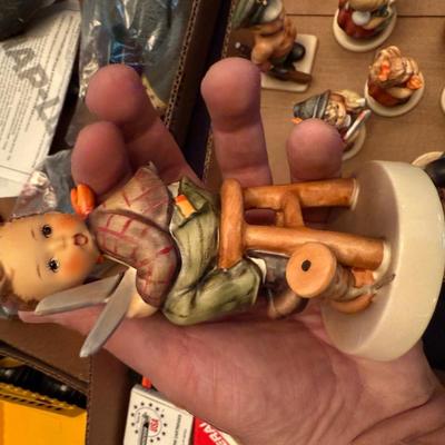 Sale Photo Thumbnail #496: another grouping of loose Hummel Figures/figurines