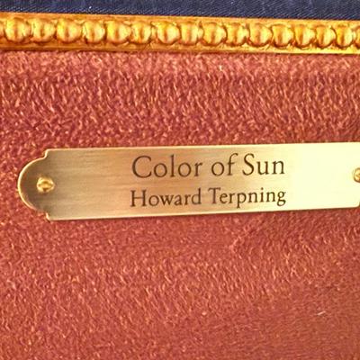 Sale Photo Thumbnail #508: framed Howard Terpning “Color of Sun” Print 