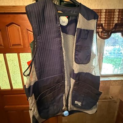 Sale Photo Thumbnail #513: big lot of assorted large shooting jackets