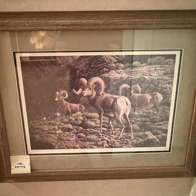 Sale Photo Thumbnail #517: Fred Boyce signed & numbered 25 of 750 print.
Not sure if this one has a title