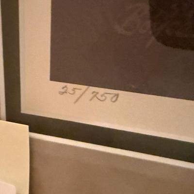 Sale Photo Thumbnail #519: Fred Boyce signed & numbered 25 of 750 print.
Not sure if this one has a title