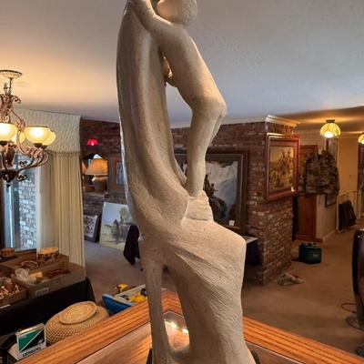 Sale Photo Thumbnail #582: Austin Productions ceramic 22” statue as shown