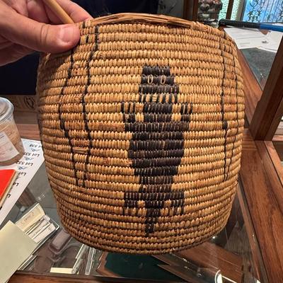 Sale Photo Thumbnail #596: Native Woven Large Basket