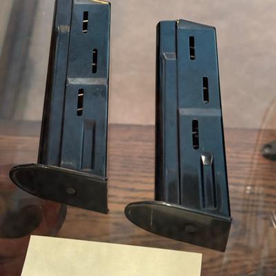 Sale Photo Thumbnail #643: Probably 9mm pair of High Capacity magazines