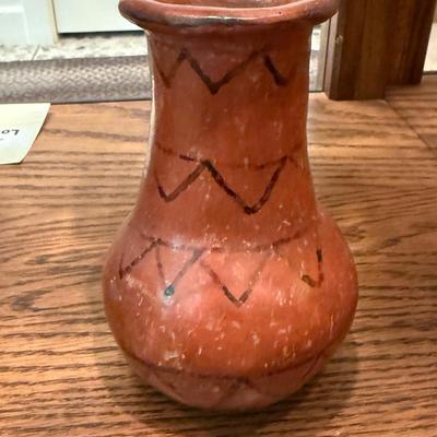 Sale Photo Thumbnail #656: small ceramic vase marked Maricopa