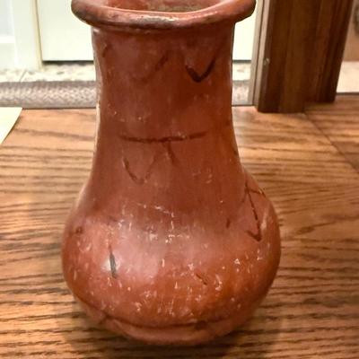 Sale Photo Thumbnail #655: small ceramic vase marked Maricopa