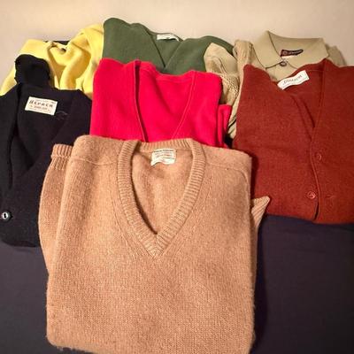 Sale Photo Thumbnail #687: All of the colorful Men’s Sweaters as shown