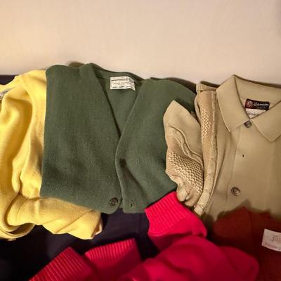 Sale Photo Thumbnail #690: All of the colorful Men’s Sweaters as shown