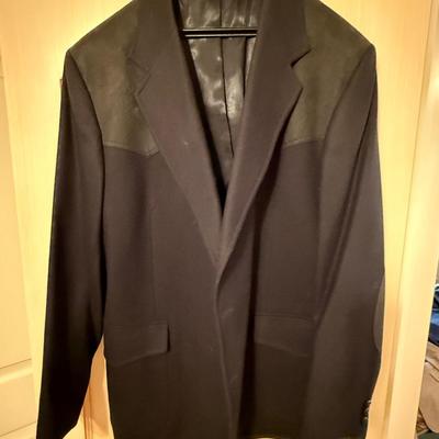 Sale Photo Thumbnail #720: Men’s Black Pendleton Sport Coat in 48 Long
