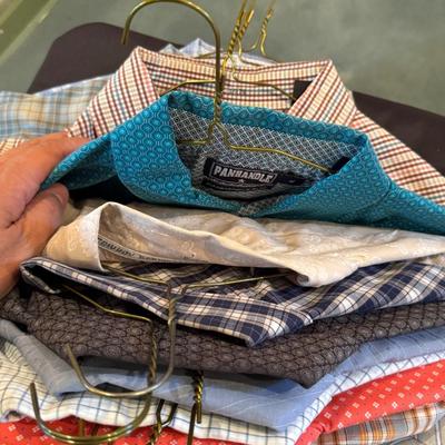 Sale Photo Thumbnail #755: Ely Cattleman, Panhandle Slim XL Men’s short shirts