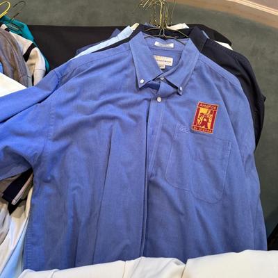 Sale Photo Thumbnail #769: Lot of 12 Men’s Long Sleeve Dress Shirts w/Q&D logo