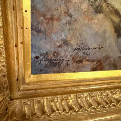 Sale Photo Thumbnail #808: Ltd. Edition #96/325 Giclee on Canvas 57”w x 48”t