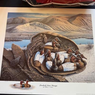 Sale Photo Thumbnail #932: 534/600 William A Moore Duck Decoy print as shown