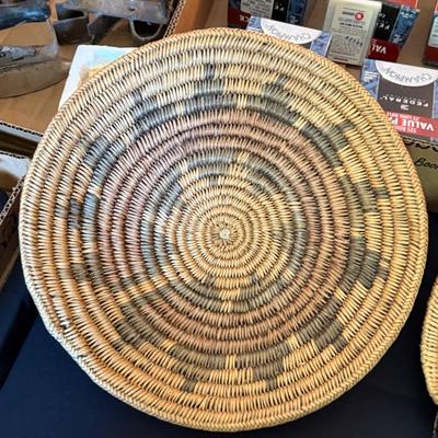 Sale Photo Thumbnail #974: All 4 Native Woven Baskets as shown