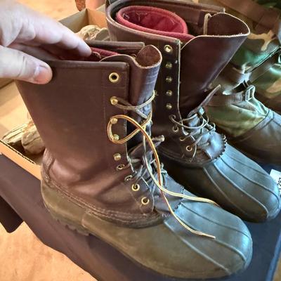 Sale Photo Thumbnail #984: 3 different Men’s 2 Schnee’s, 1 Camo Bata, Size 13