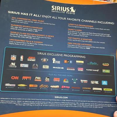 Sale Photo Thumbnail #1015: Starmate 4 Sirius Satellite Radio - New in Box