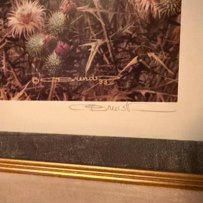 Sale Photo Thumbnail #1125: #1143/2500 Carl Benders “Power & Grace” w/COA