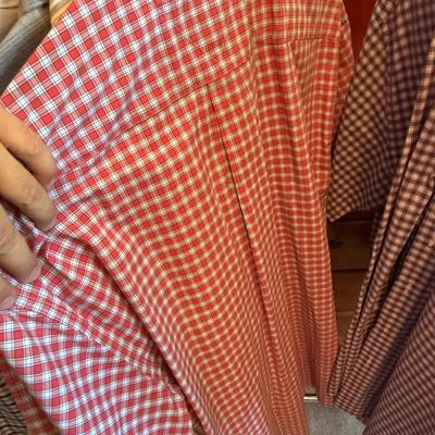 Sale Photo Thumbnail #1132: 2 Short & 10 Long Sleeved Men’s Button Up Shirts