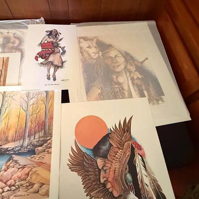 Sale Photo Thumbnail #1139: Assorted individual Ltd. Ed. signed & #d Walt Harris