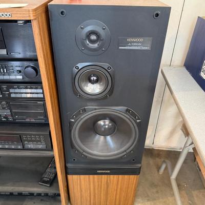Sale Photo Thumbnail #1163: Kenwood 6 Components Stereo w/Dual Speakers