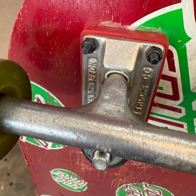 Sale Photo Thumbnail #1189: 2 Vtg. Santa Cruz complete Skateboards 