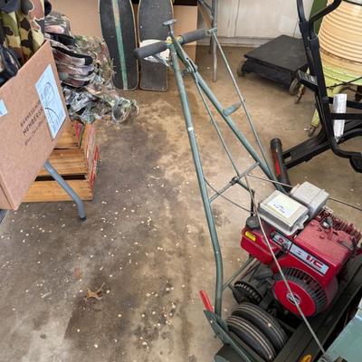 Sale Photo Thumbnail #1216: 5HP Briggs & Stratton “The Original Trimmer” mower
