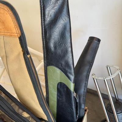 Sale Photo Thumbnail #1229: variety of styles/colors soft rifle cases - as shown
