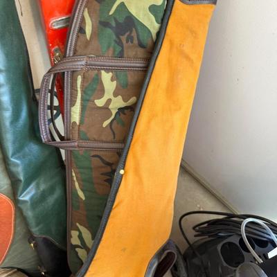 Sale Photo Thumbnail #1249: Assorted soft Zip Up Rifle Cases as shown