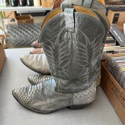 Sale Photo Thumbnail #1260: Various Men's used Cowboy Boots - 11.5 & 12 sized