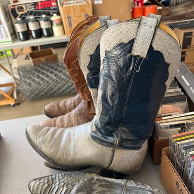 Sale Photo Thumbnail #1261: Various Men's used Cowboy Boots - 11.5 & 12 sized