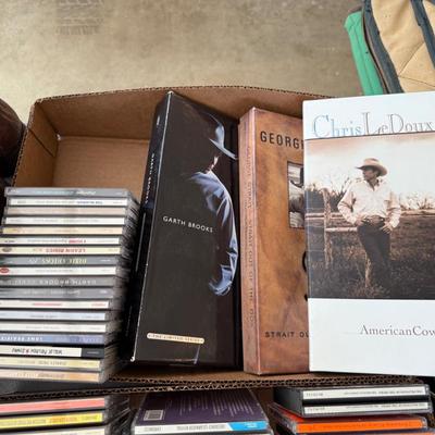 Sale Photo Thumbnail #1264: 2 full boxes of used music CD’s as shown