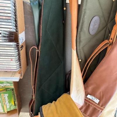 Sale Photo Thumbnail #1269: 10 total assorted soft rifle cases as shown