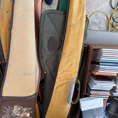 Sale Photo Thumbnail #1267: 10 total assorted soft rifle cases as shown
