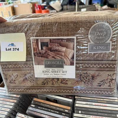 Sale Photo Thumbnail #1271: New pack of King Pima Cotton 310 thread ct Sheets