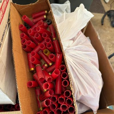 Sale Photo Thumbnail #1300: 5 boxes of Empty Shotgun Shells as shown