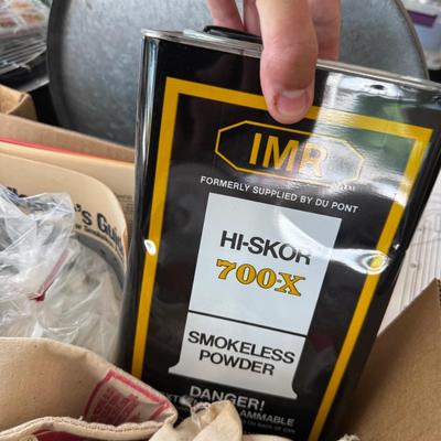 Sale Photo Thumbnail #1316: 2 Boxes of Various shotgun reloading supplies Wads+