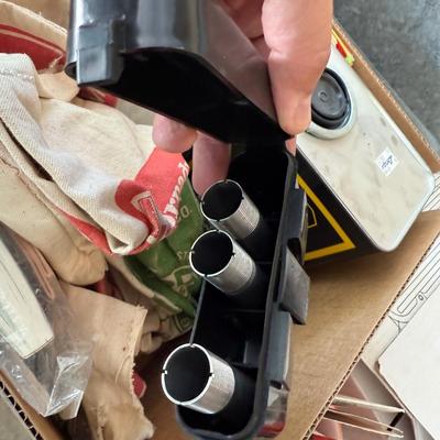 Sale Photo Thumbnail #1319: 2 Boxes of Various shotgun reloading supplies Wads+