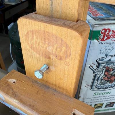 Sale Photo Thumbnail #1331: Large rolling Art Easel by Utrechete 