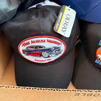 Sale Photo Thumbnail #1345: Bunch of Hot August Nights Participant Ball Caps/Hats