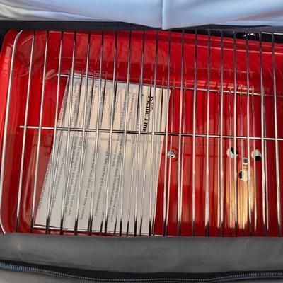 Sale Photo Thumbnail #1359: New looking Portable Grill w/out Top & Tools in Bag