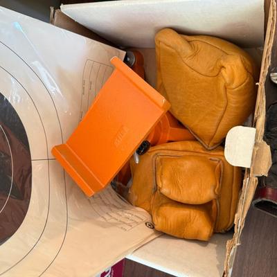 Sale Photo Thumbnail #1372: All Gun Cleaning/Shooting Stand/Targets as shown